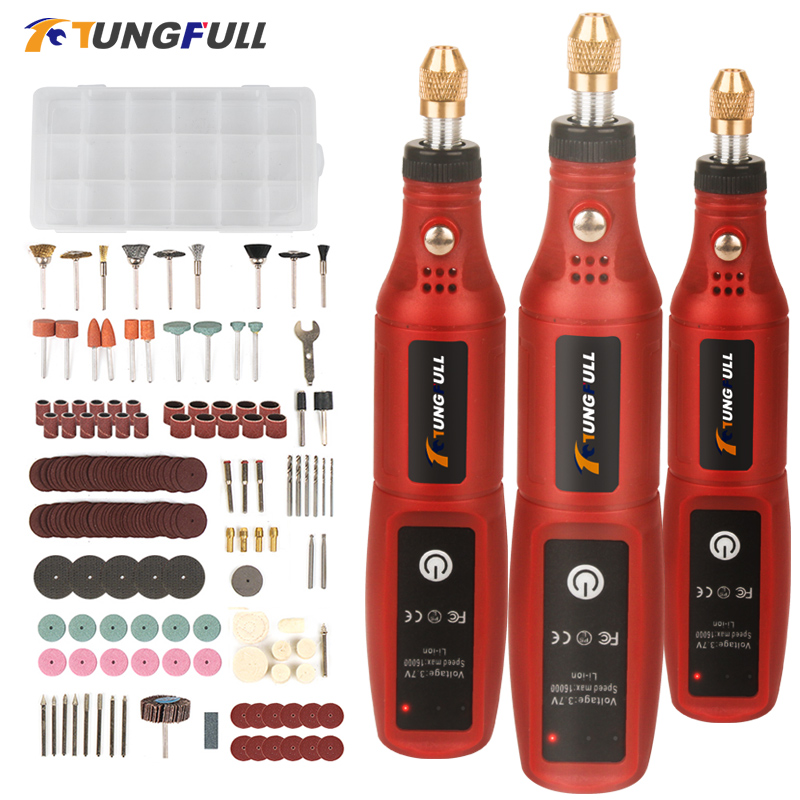 Power Tools Ingco - Ferramenta rotativa USB Cordless Drill, Caneta