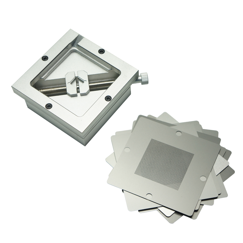 Power Tools Toolstation - Kit de Reballing BGA Prata 90x90mm