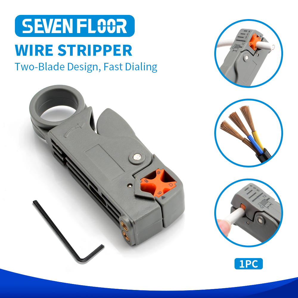 Power Tools Video - Desencapador de Cabo Coaxial Multifuncional RG6/58/59,
