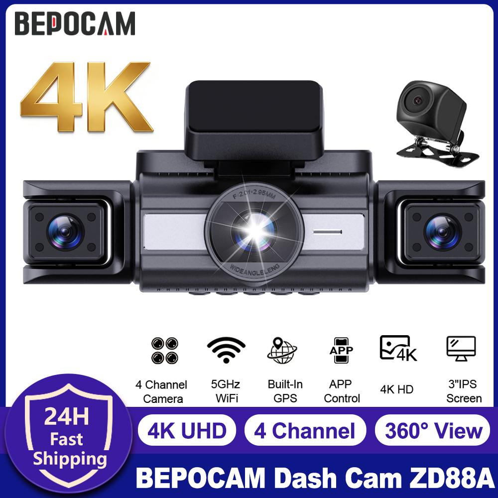 Power Tools China - BEPOCAM Câmera Veicular 4 Canais 4K