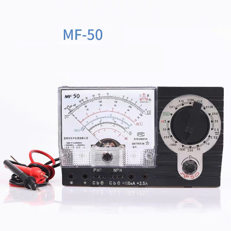 Power Tools Battery Repair - MF-50 multímetro analógico portátil profissional substituição