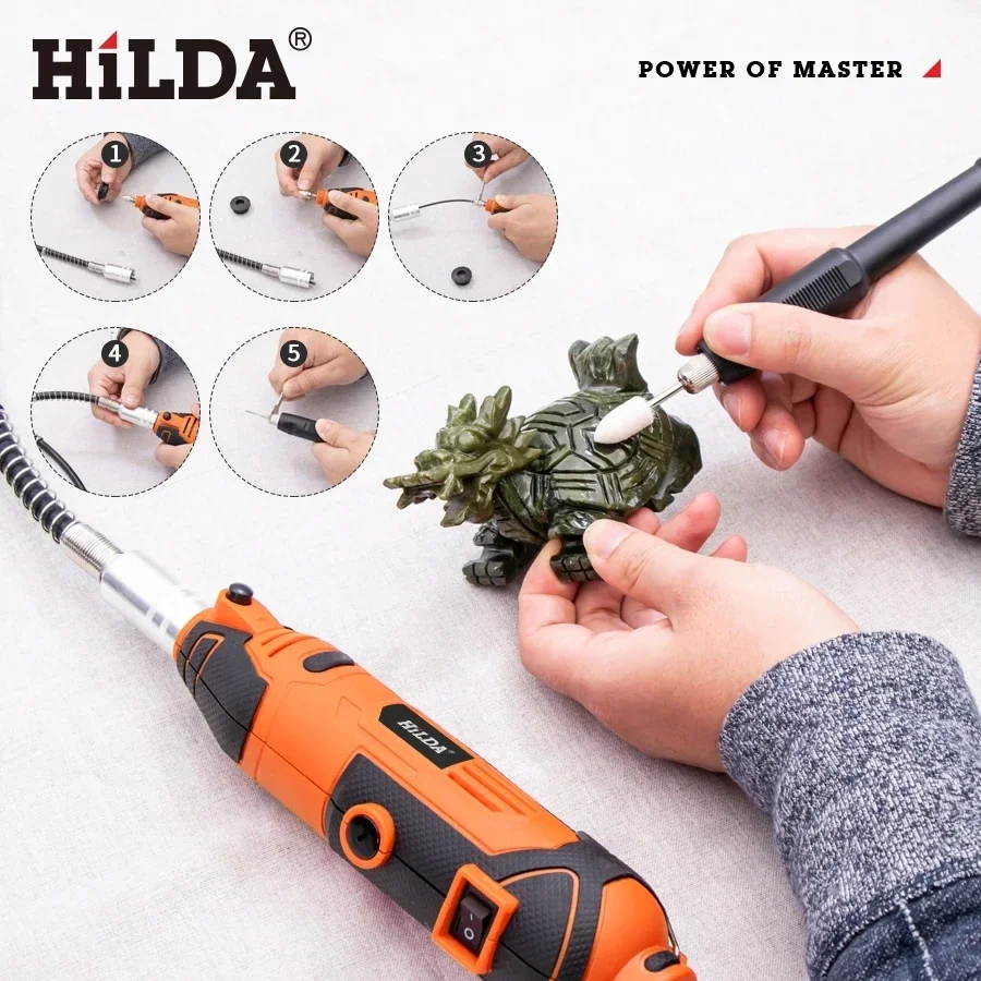 Power Tools Ingco - Hilda 200w gravador furadeira elétrica gravura