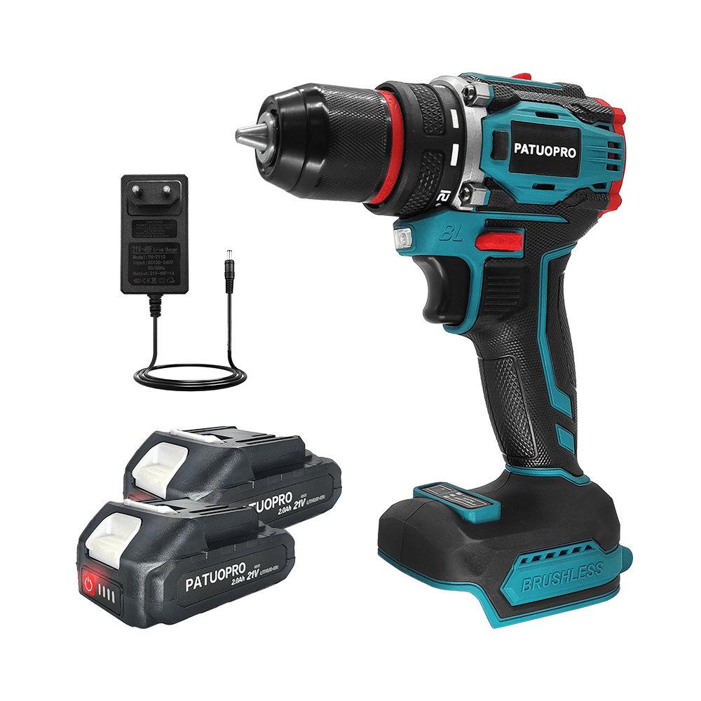 Power Tools Ingco - PATUOPRO-Broca Elétrica Sem Escova Sem Fio,