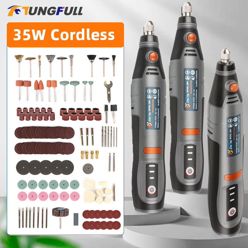 Power Tools Ingco - 35w recarregável furadeira elétrica usb sem