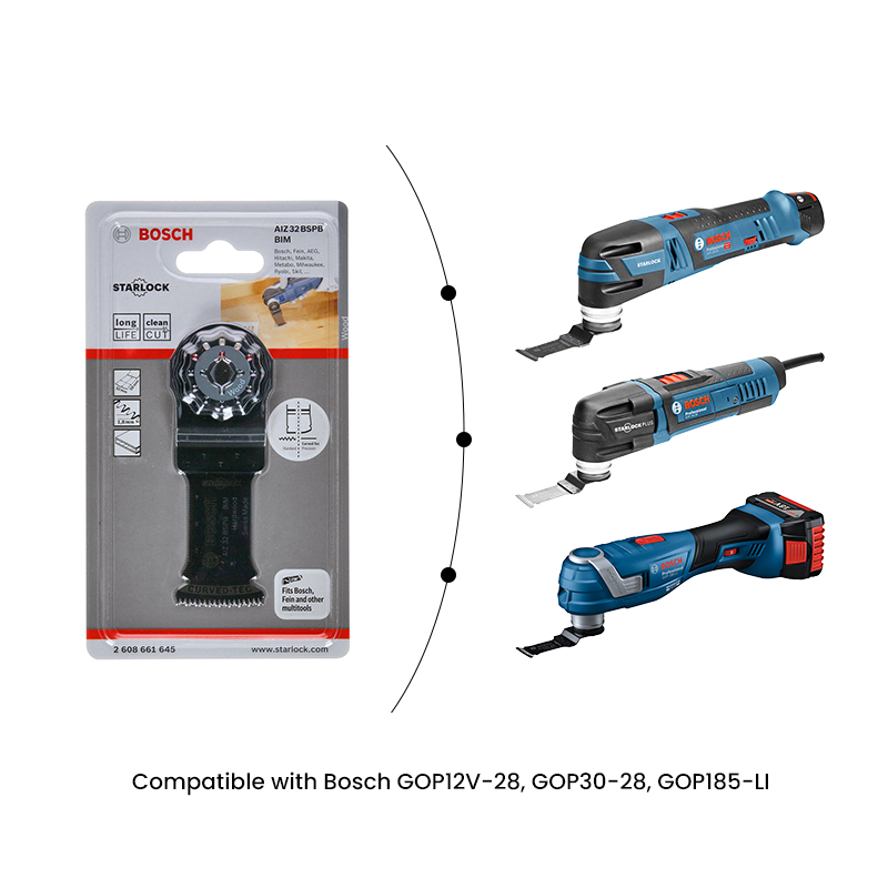 Oscillating Multi Tool - Lâmina de Serra Oscilante Bosch Starlock