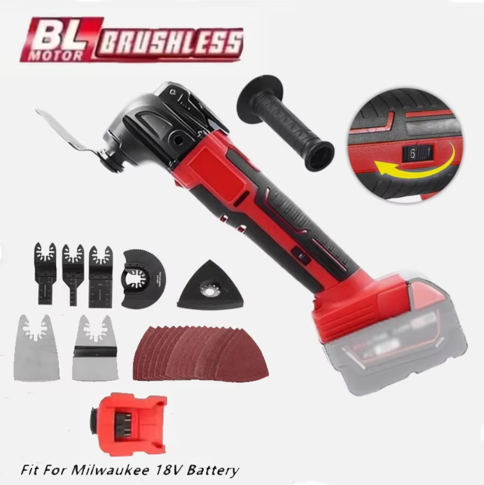 Oscillating Multi Tool - Para milwaukee 18v bateria elétrica oscilante