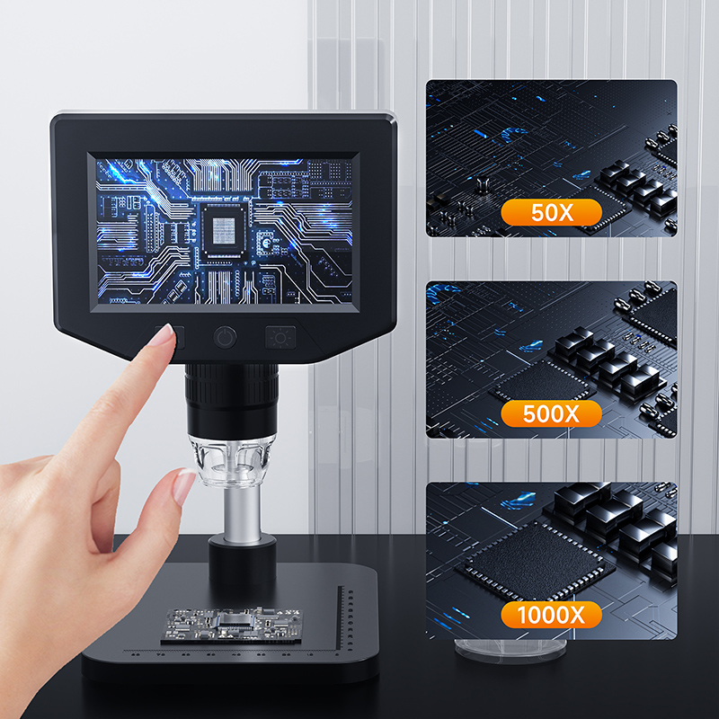 Microscópio com Zoom de 1000X  - Power Tools Video avaliação e preço