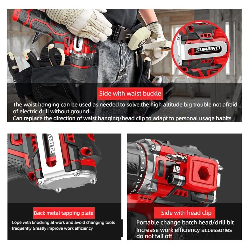 Brushless Broca Elétrica Tappi - Power Tools Ingco avaliação e preço