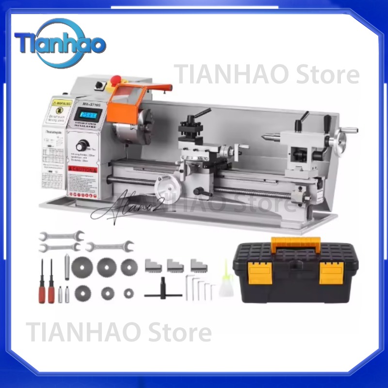 Torno de metal de 7'' x 16'' p - Power X Tools And Machinery avaliação e preço