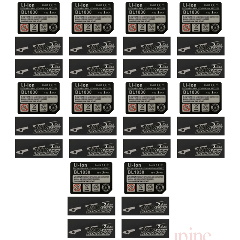 10 conjuntos de etiqueta bl183 - Power Tools Jack Hammer avaliação e preço