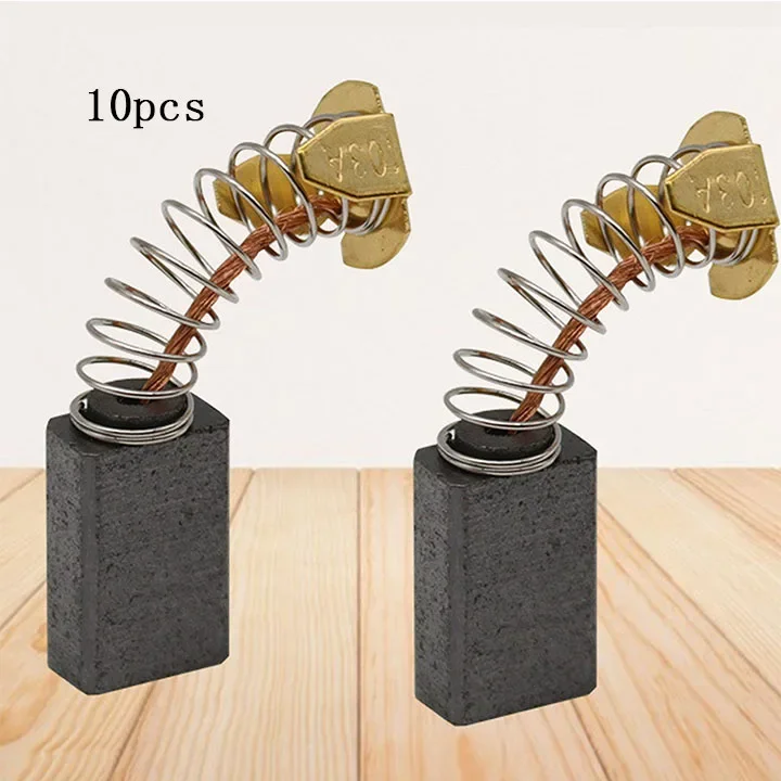 10 peças 15x10x6mm escova de c - Power Tools Jack Hammer avaliação e preço