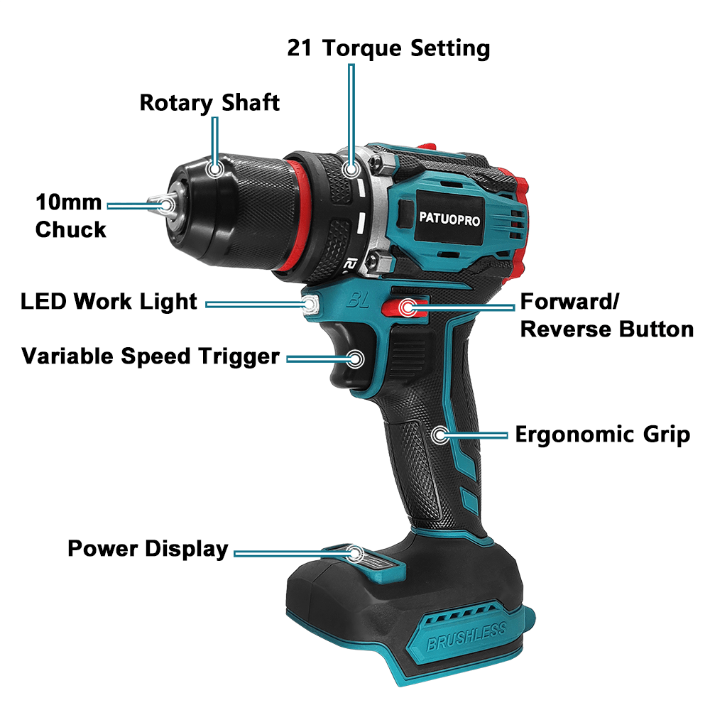 PATUOPRO-Broca Elétrica Sem Es - Power Tools Ingco avaliação e preço
