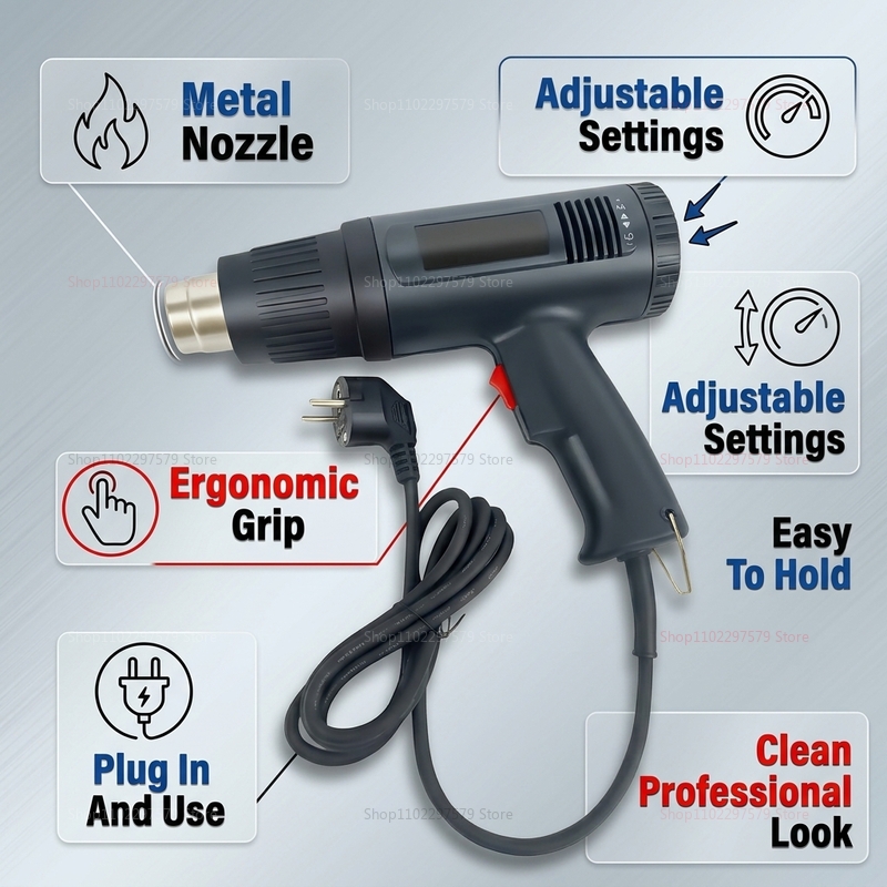 Novo Soprador de Ar Quente 250 - Power Tools Station avaliação e preço